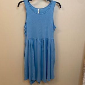 Sefforano Sleeveless Pocket T-Shirt Dress